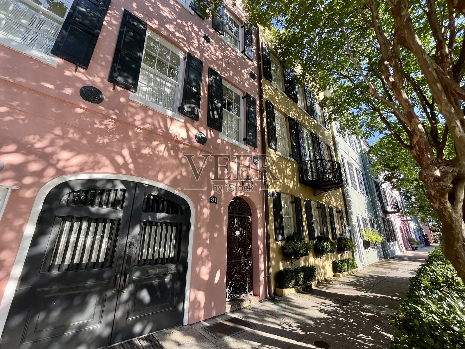 彩虹行照片摄影图片