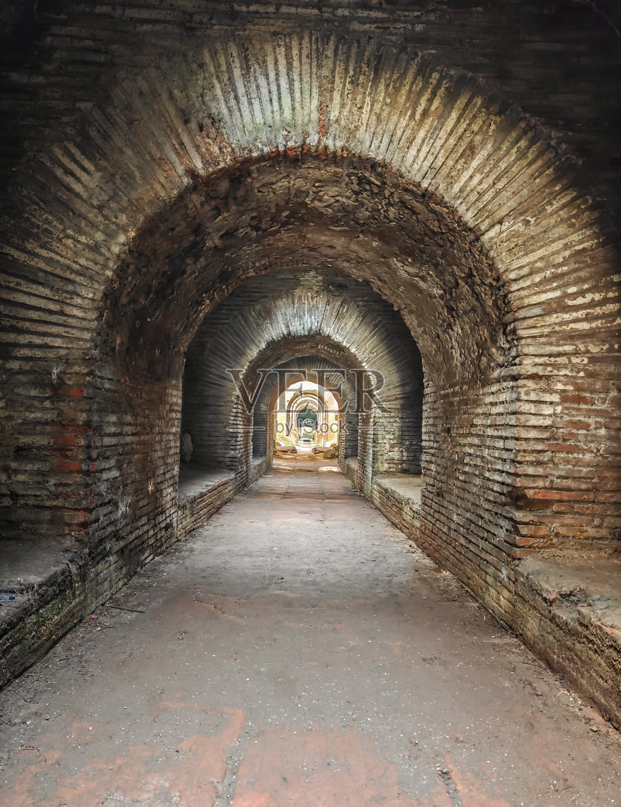 意大利卡普阿的圆形剧场照片摄影图片
