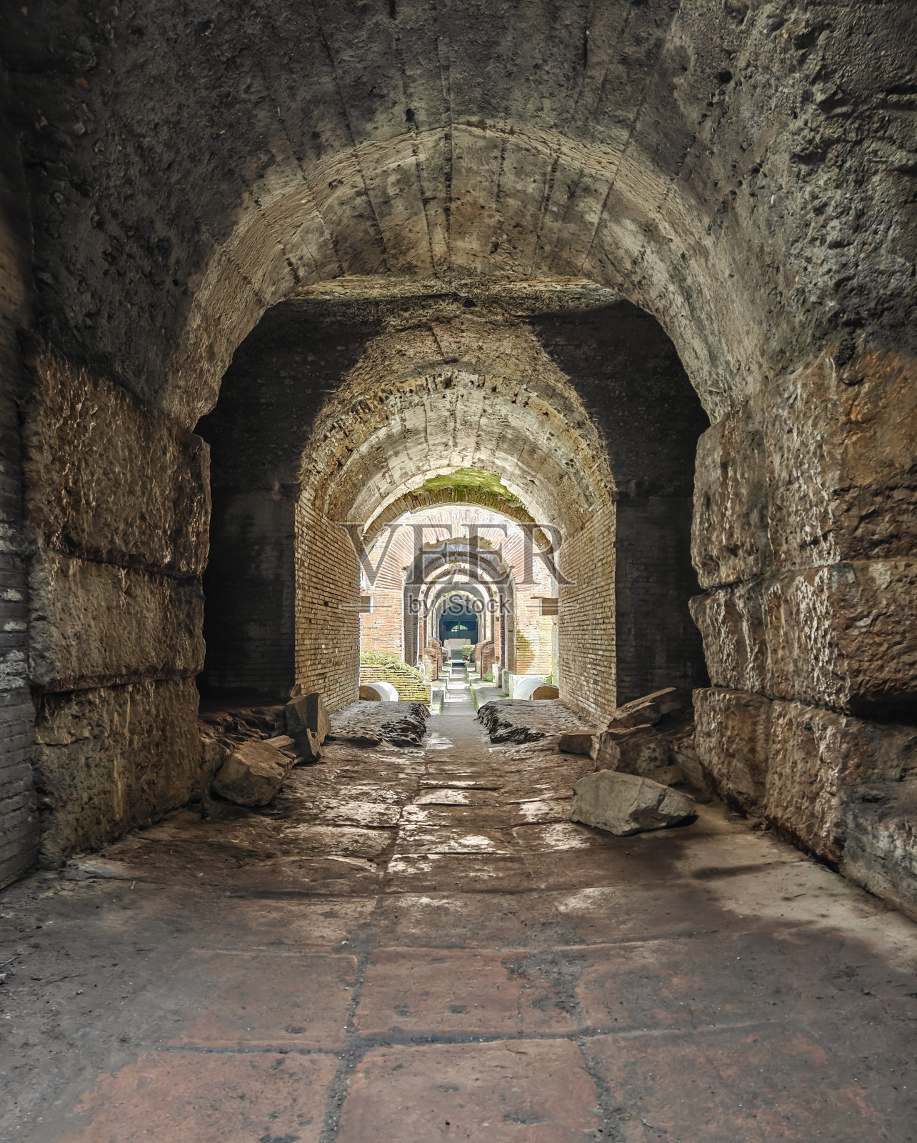 意大利卡普阿的圆形剧场照片摄影图片