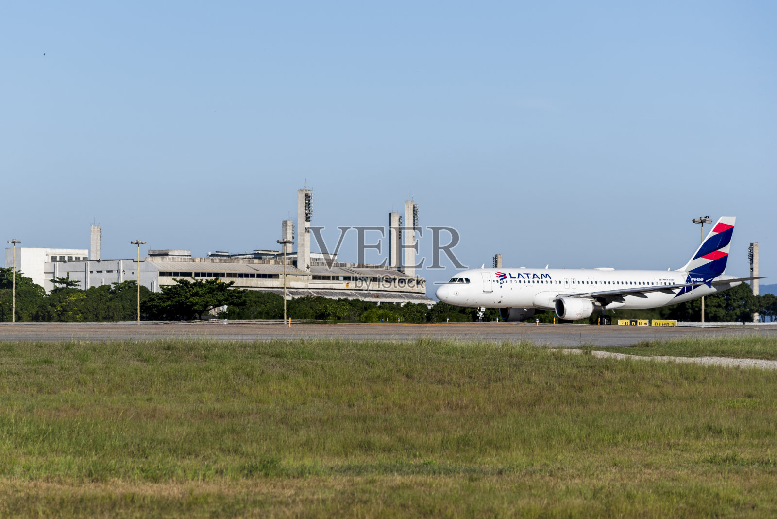 LATAM航空公司的空客A320照片摄影图片