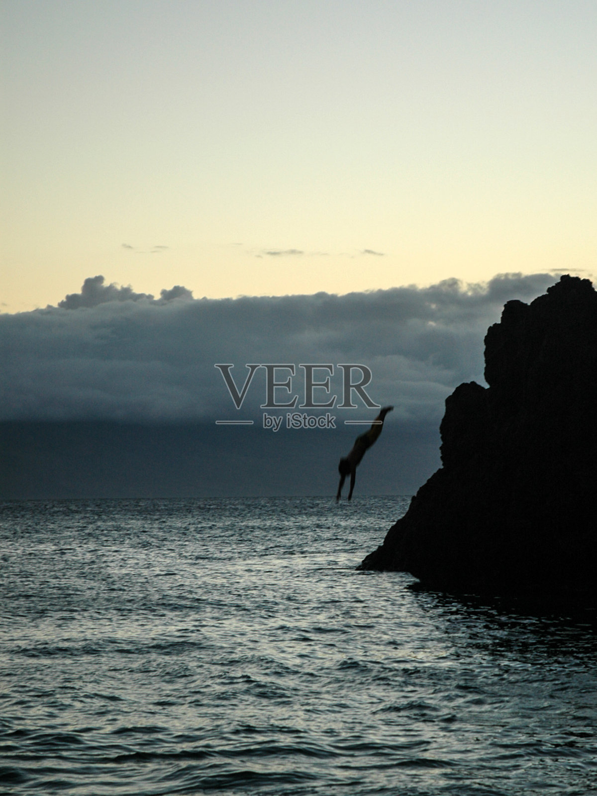 夏威夷日落剪影，毛伊岛照片摄影图片