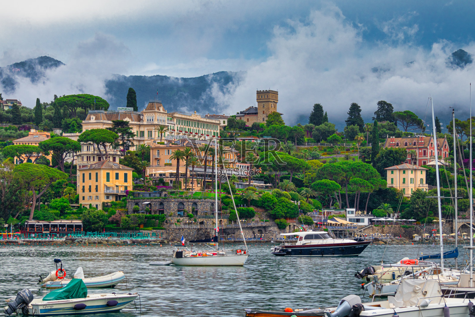 圣玛格丽塔大教堂全景图照片摄影图片