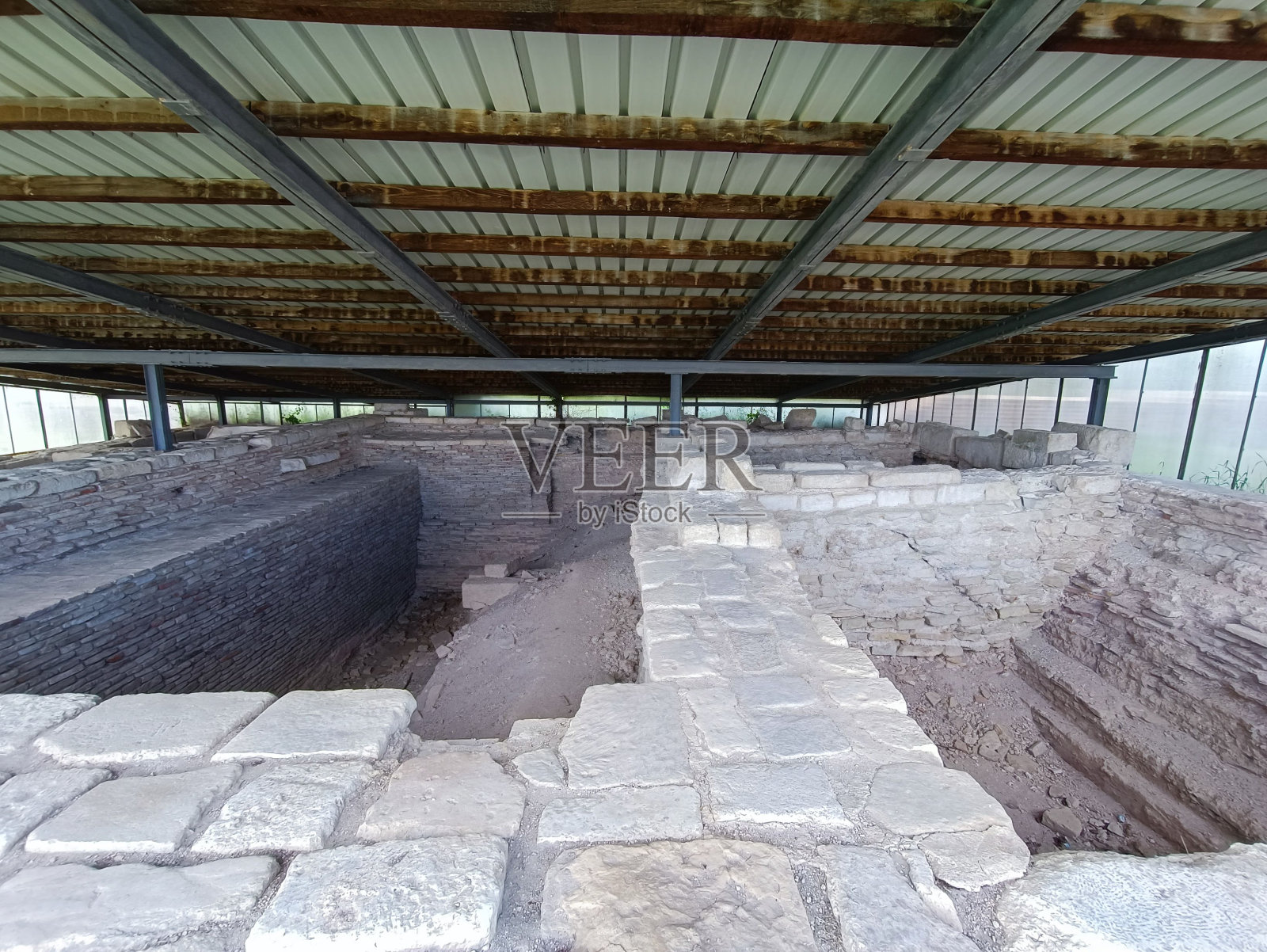 保加利亚舒曼附近的普利斯卡要塞照片摄影图片