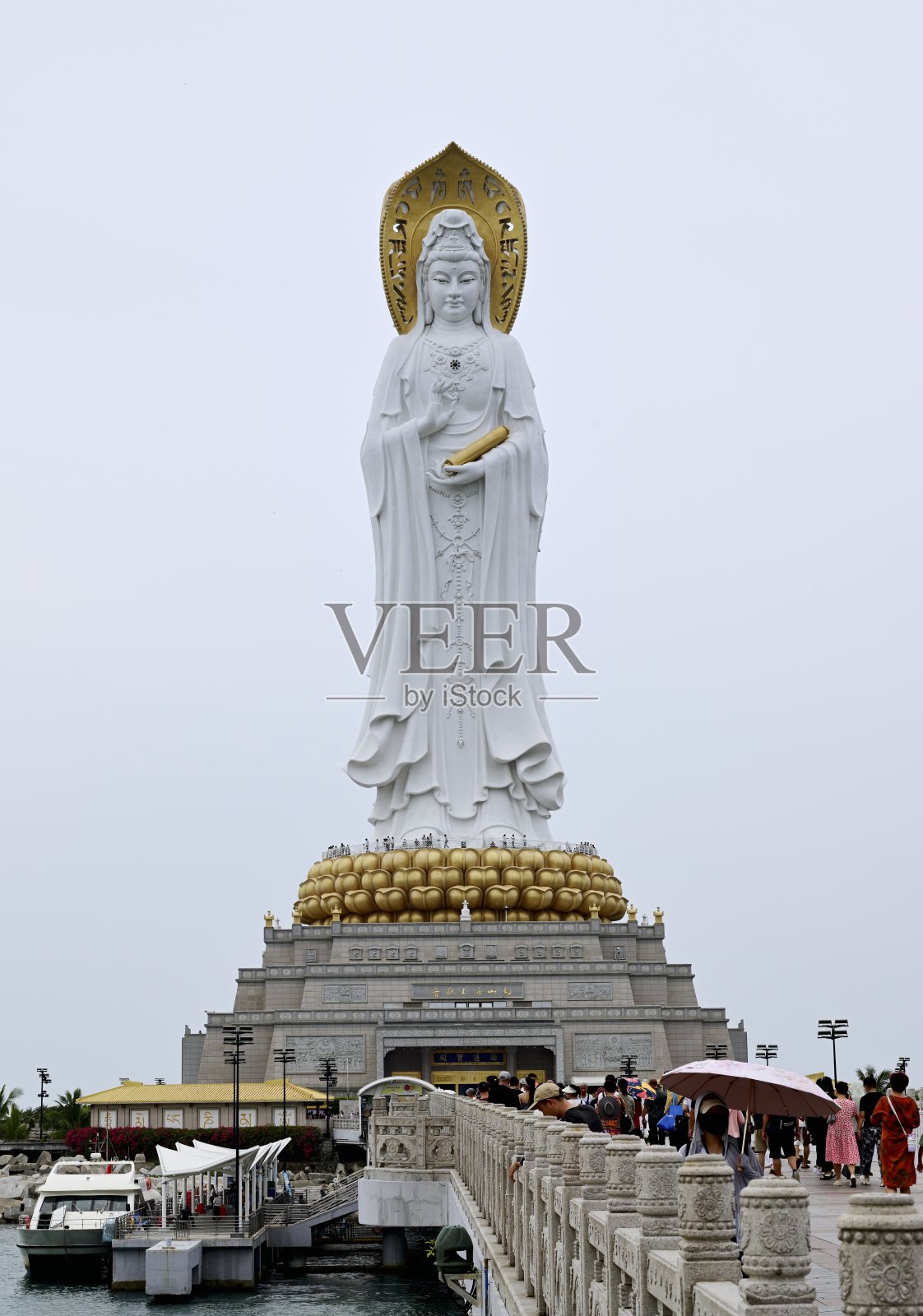 三亚南海观音照片摄影图片