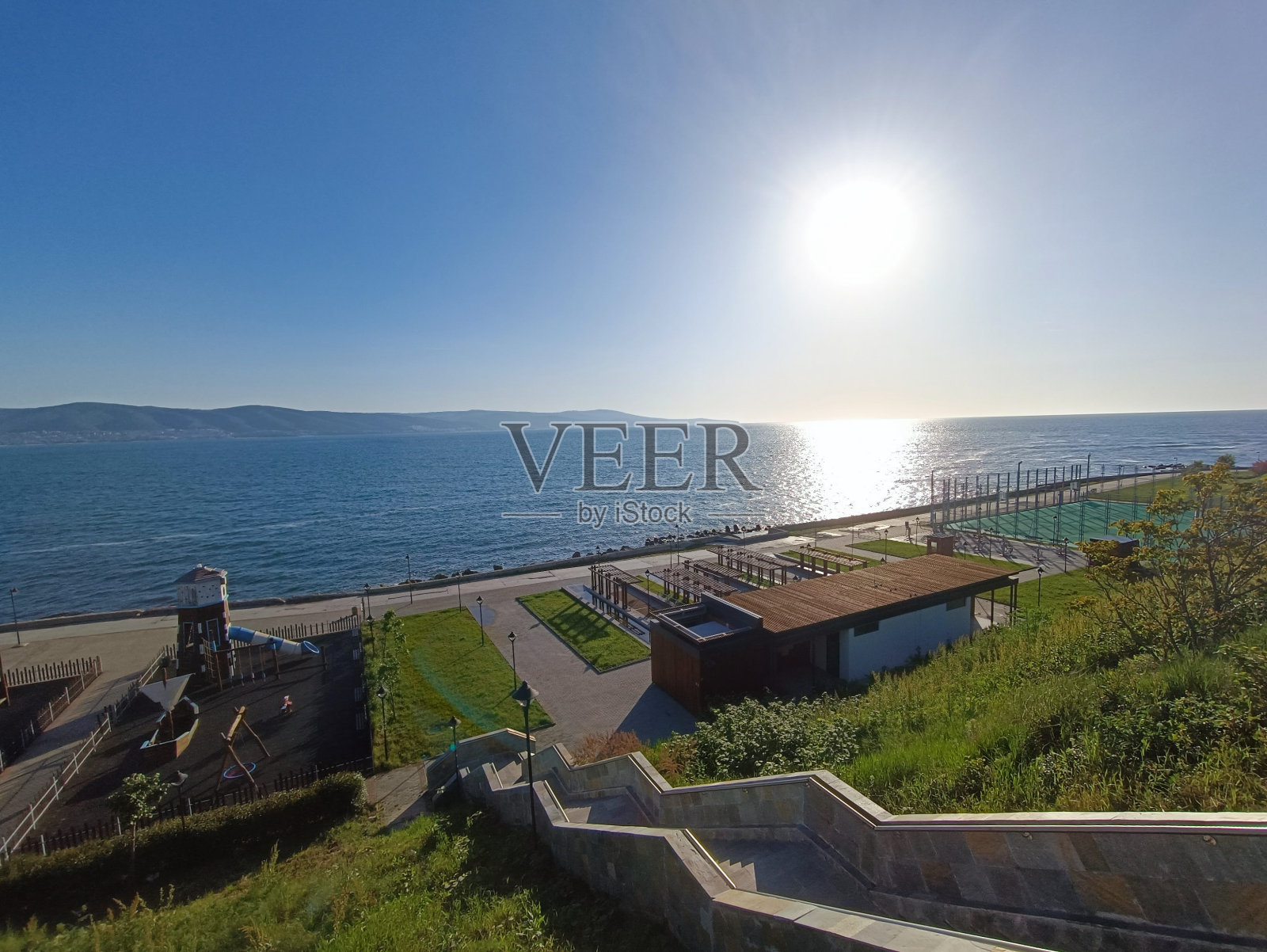 保加利亚的内塞巴尔古城照片摄影图片