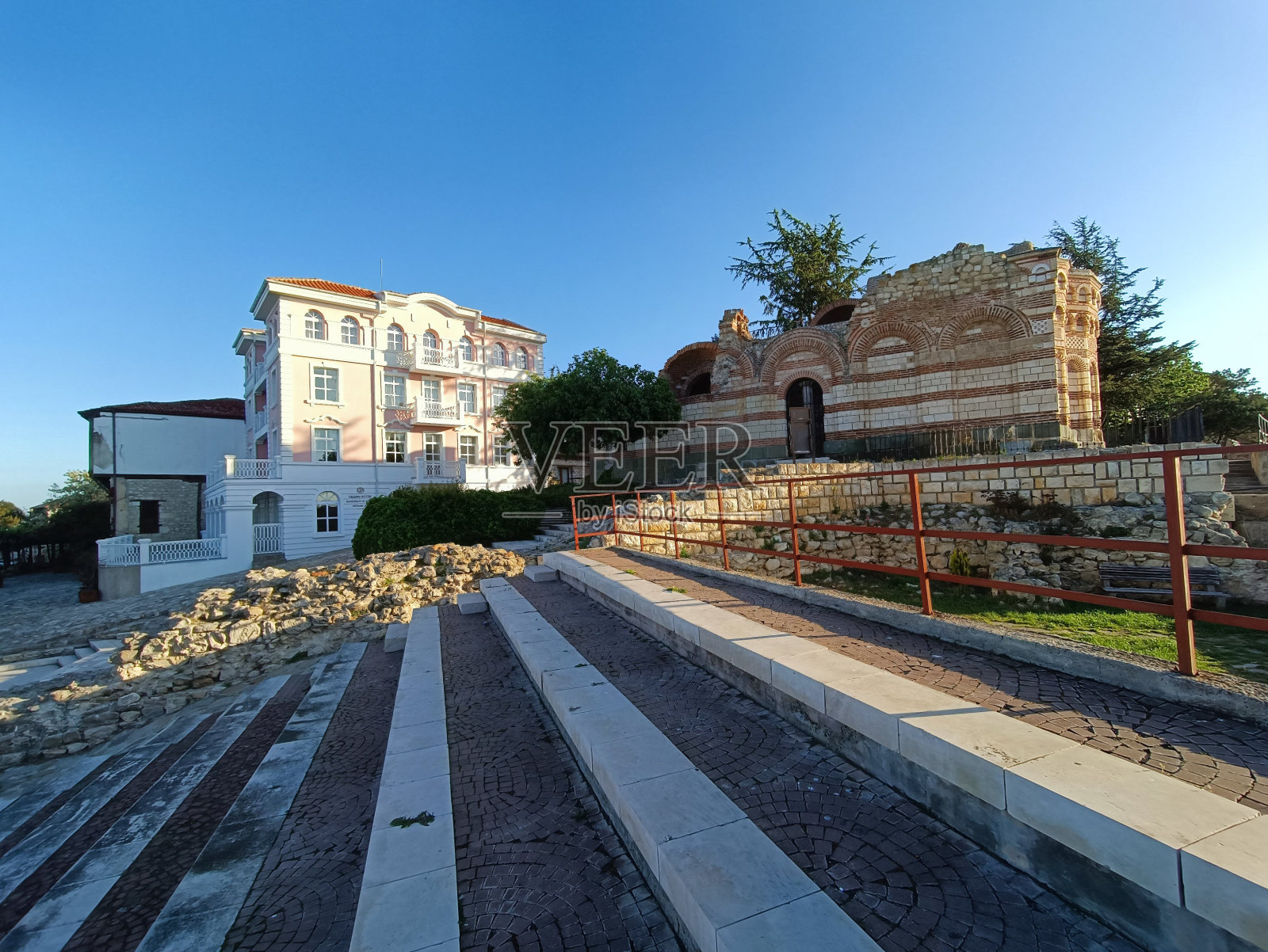 保加利亚的内塞巴尔古城照片摄影图片