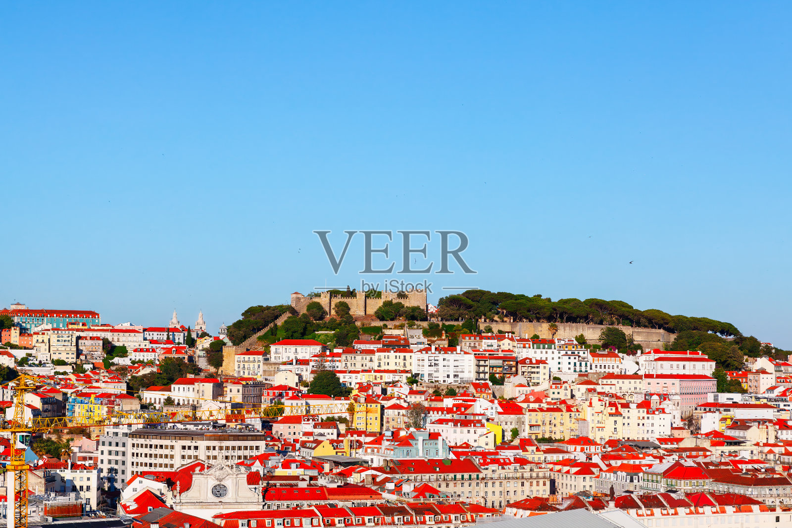 里斯本令人惊叹的全景照片摄影图片