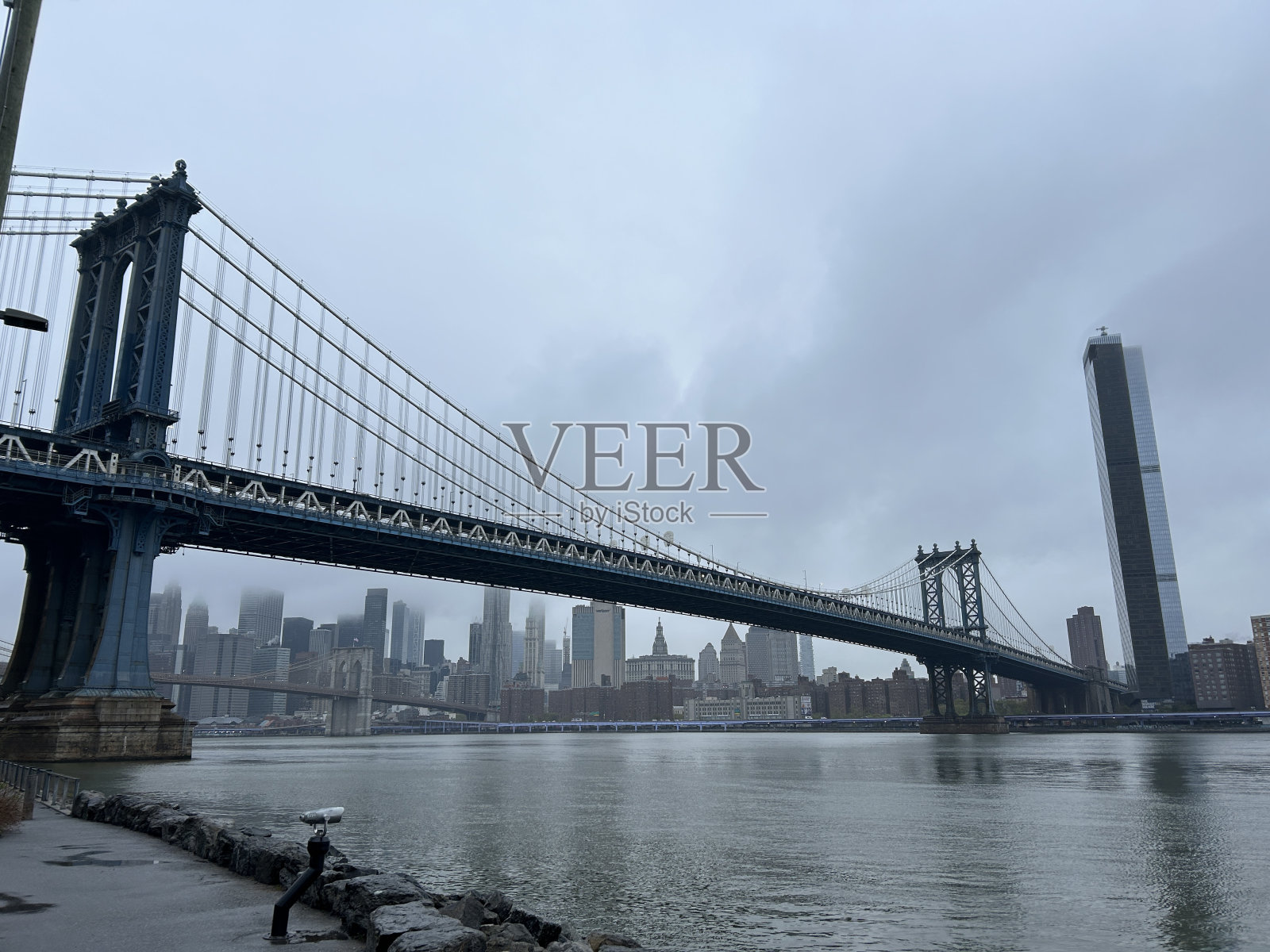 曼哈顿桥照片摄影图片