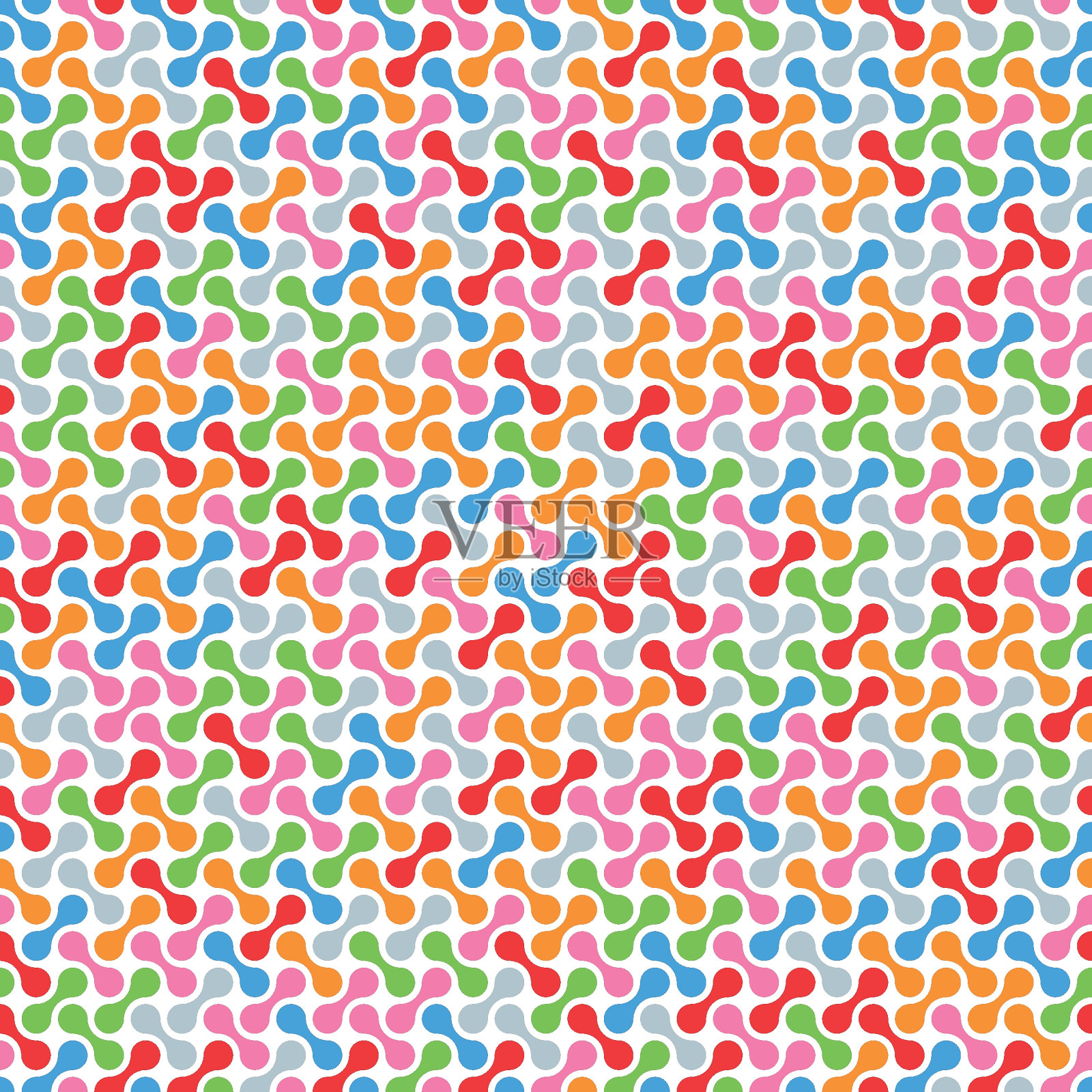 元球模式插画图片素材