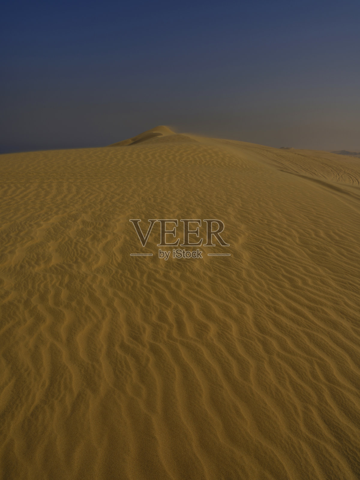 阳光明媚的沙漠景观照片摄影图片