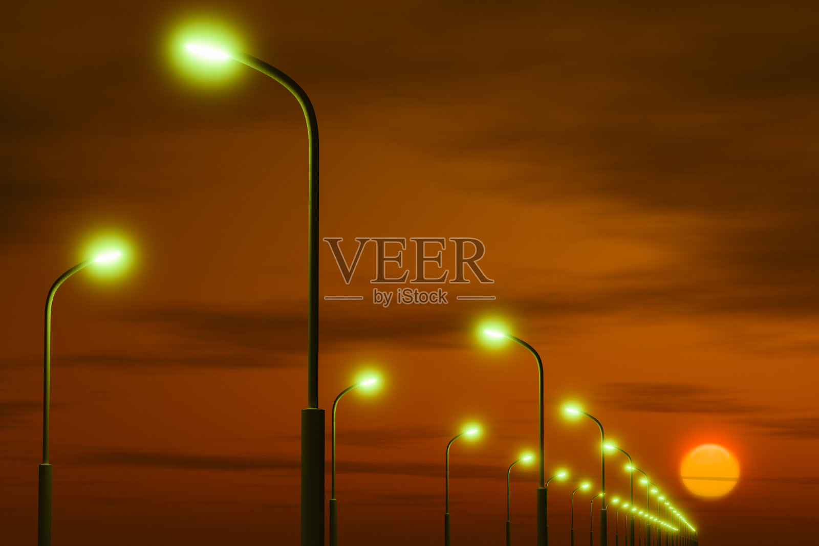 路灯灯杆照片摄影图片