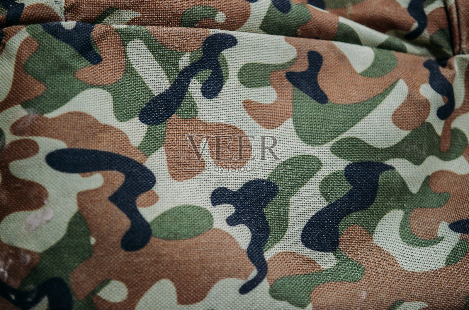 迷彩包细节照片摄影图片