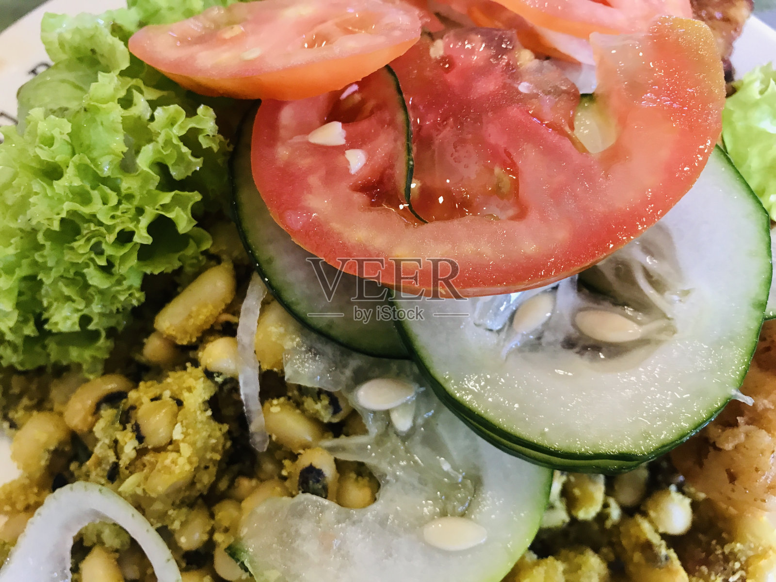 酒吧的食物照片摄影图片