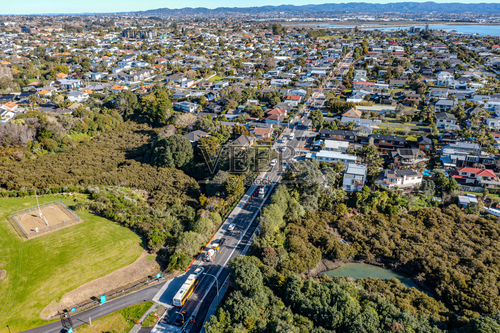 骑士角道路工程照片摄影图片
