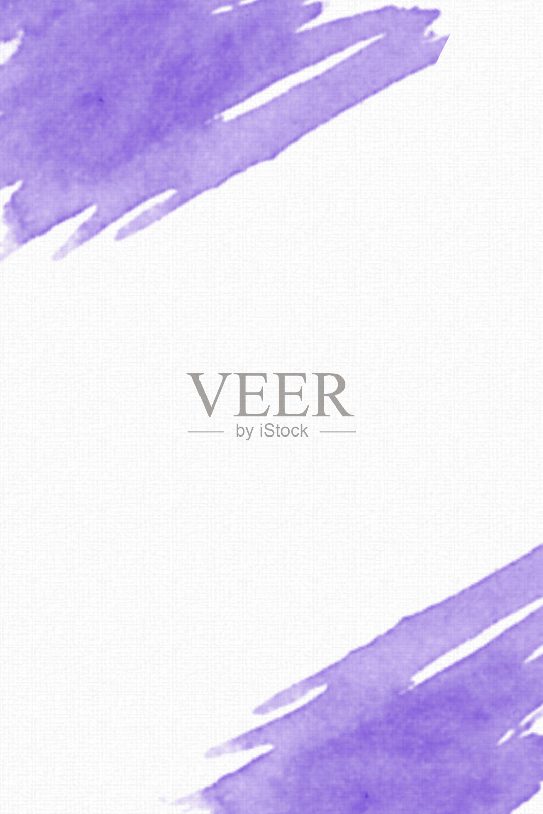 水彩背景紫色的角落在水彩纸照片摄影图片