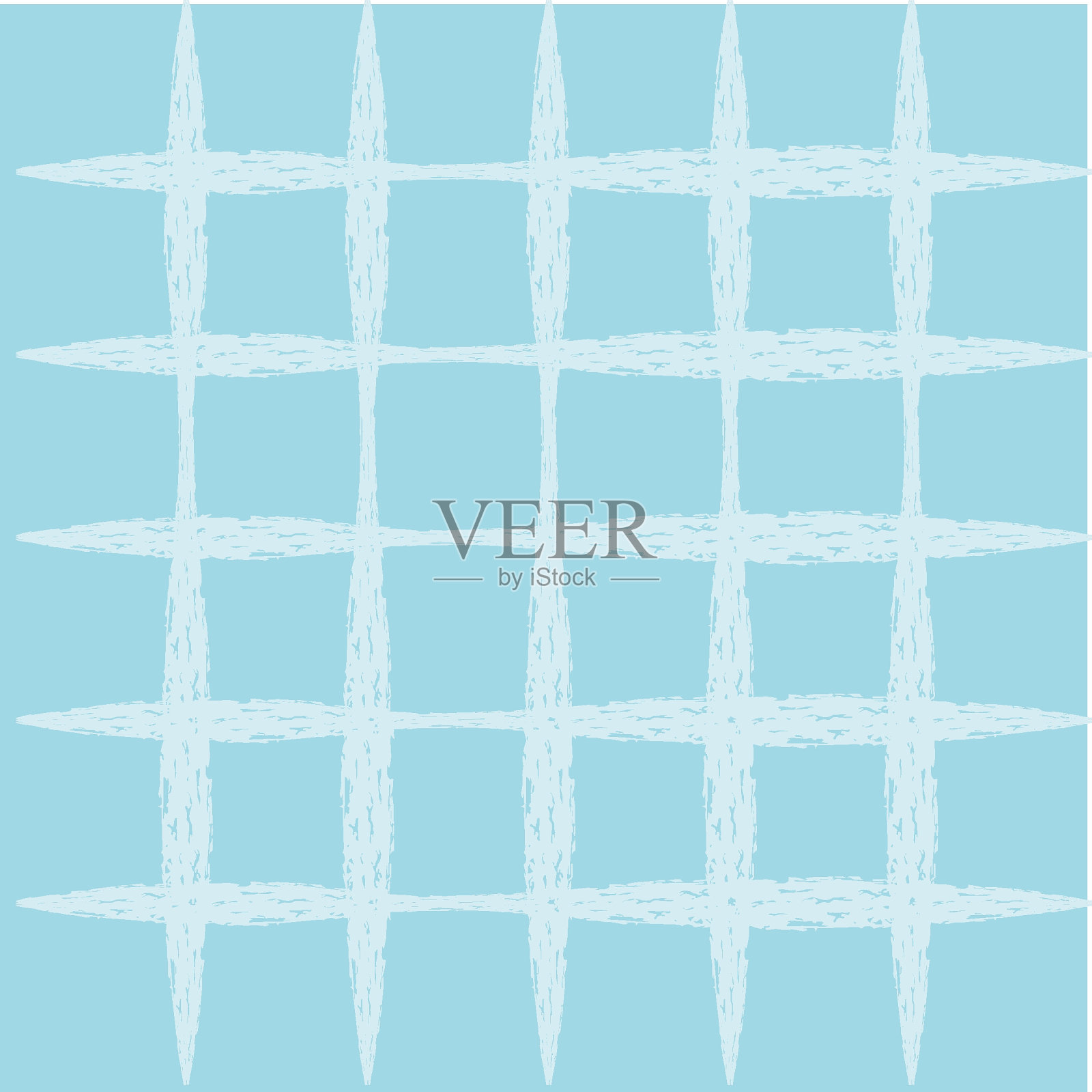 纹理手绘格矢量模式。Grune艺术Cottagecore检查。宅基地农舍印花。粉彩夏季图形背景与粉笔蜡笔干刷纹理。插画图片素材