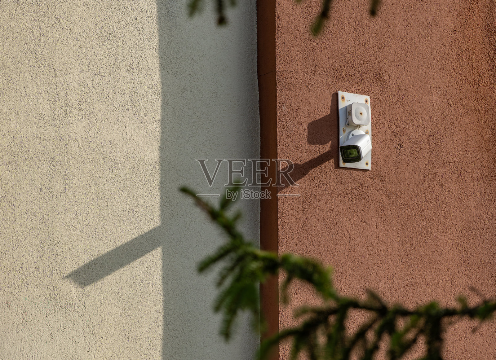 城市监控系统，城市监控摄像头照片摄影图片