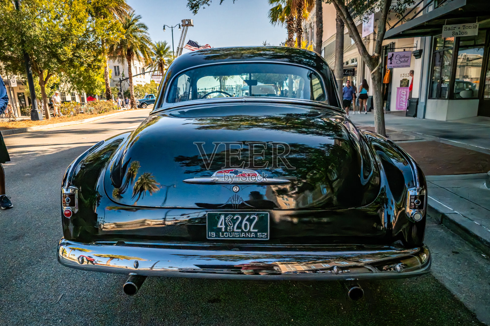 1952年雪佛兰豪华商务轿跑车照片摄影图片