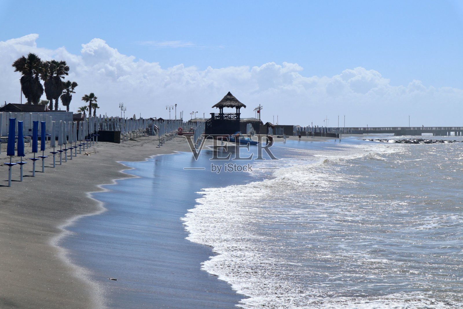 Lido di Ostia - Lido Urbinati海滩照片摄影图片