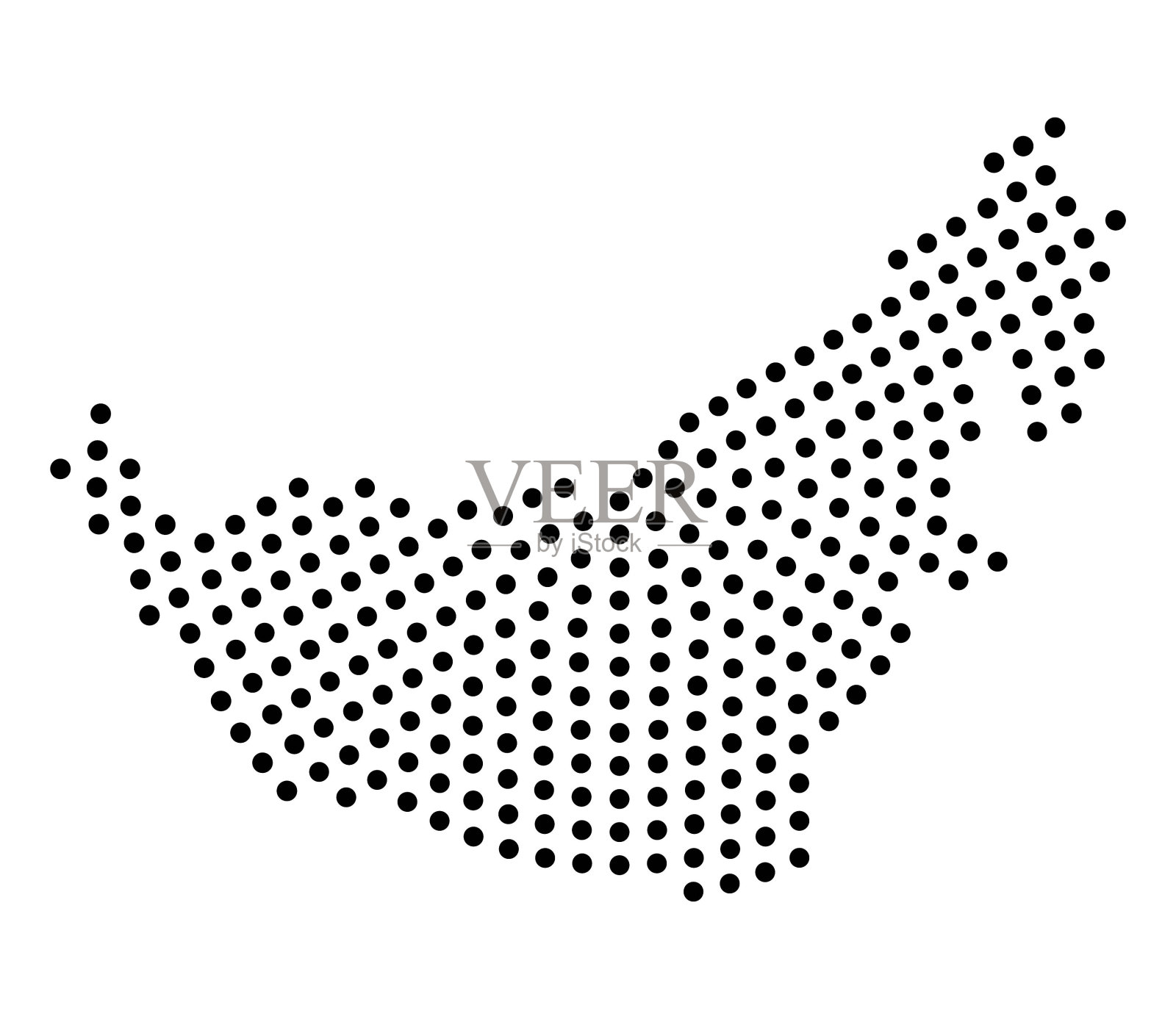 阿拉伯联合酋长国地图插画图片素材