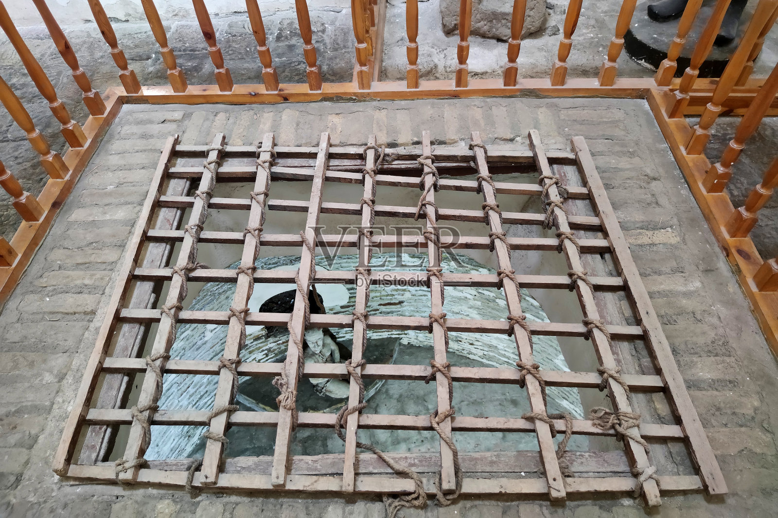 布哈拉的Zindan监狱。乌兹别克斯坦照片摄影图片