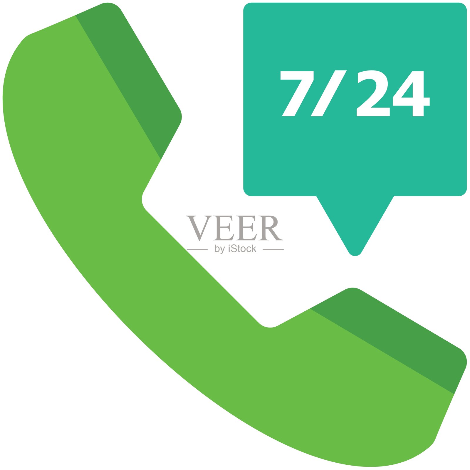 手机彩色图标包插画图片素材