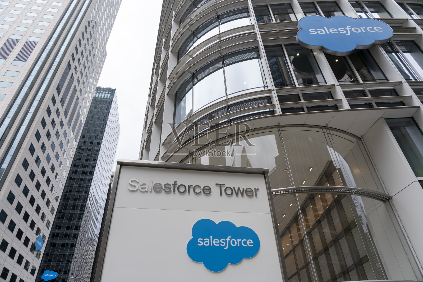Salesforce总部位于美国加利福尼亚州旧金山照片摄影图片