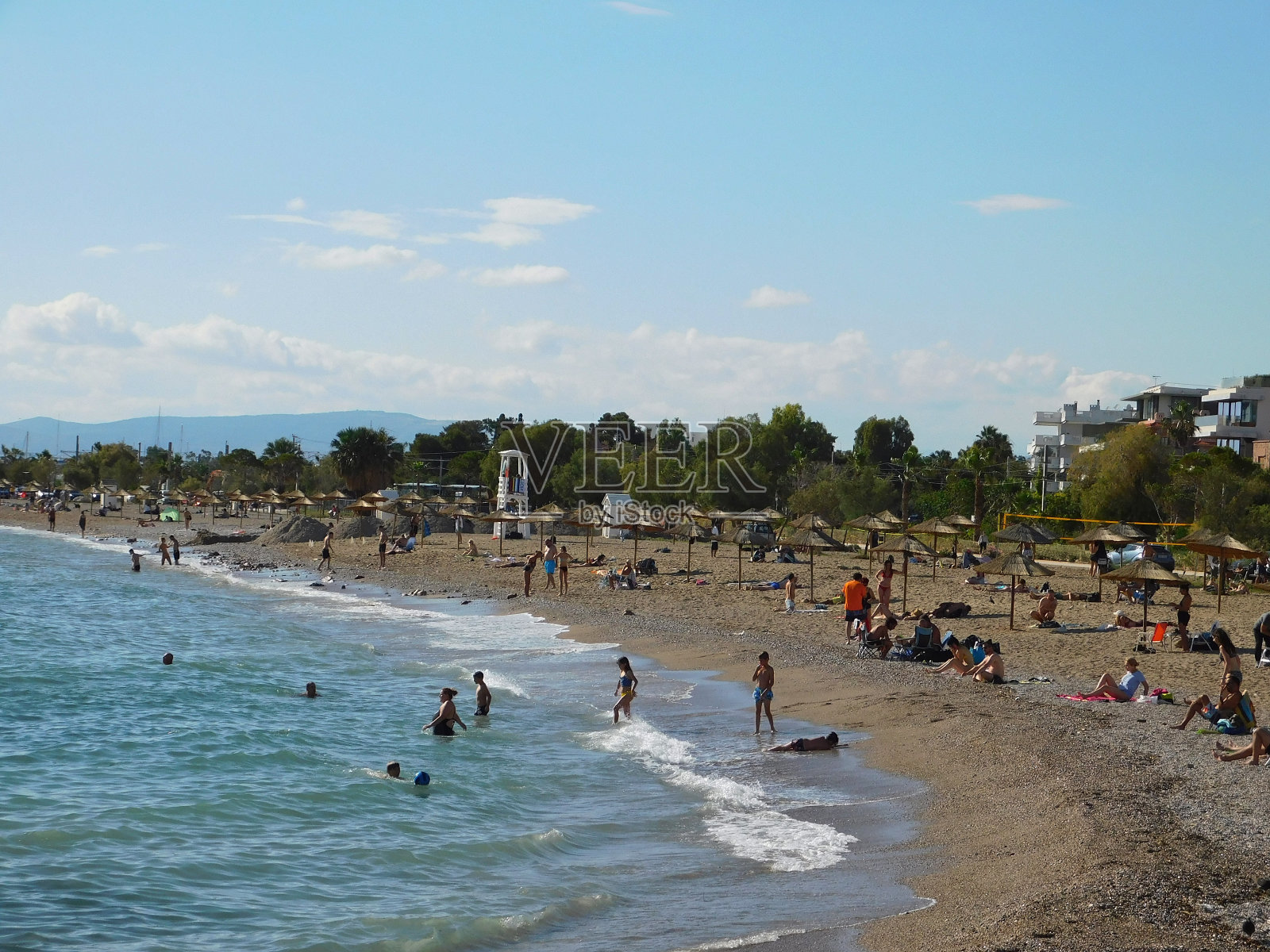 Glyfada海滩照片摄影图片