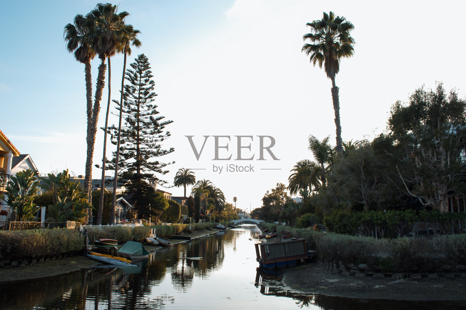 洛杉矶的小威尼斯照片摄影图片