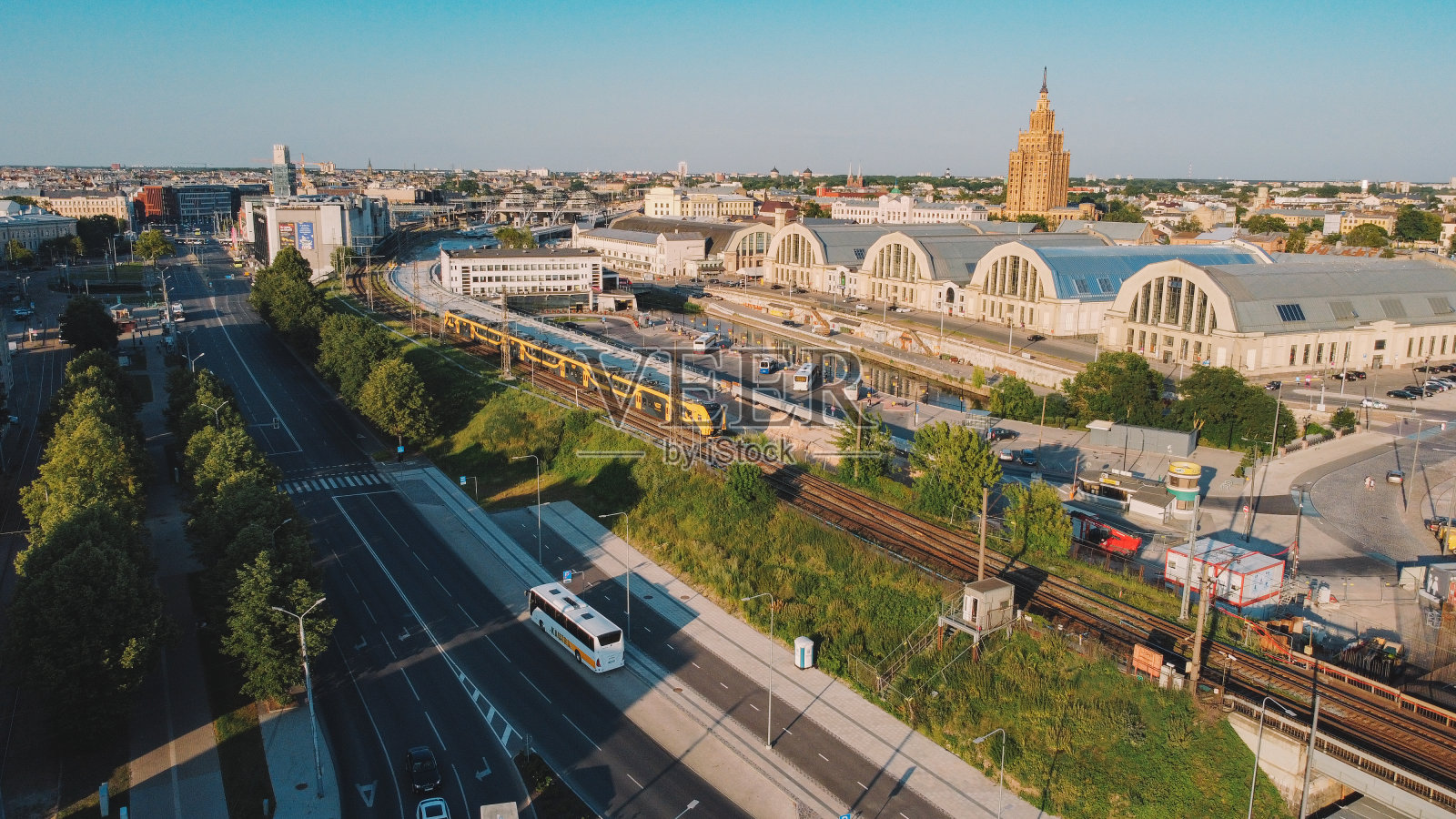 拉脱维亚首都里加照片摄影图片