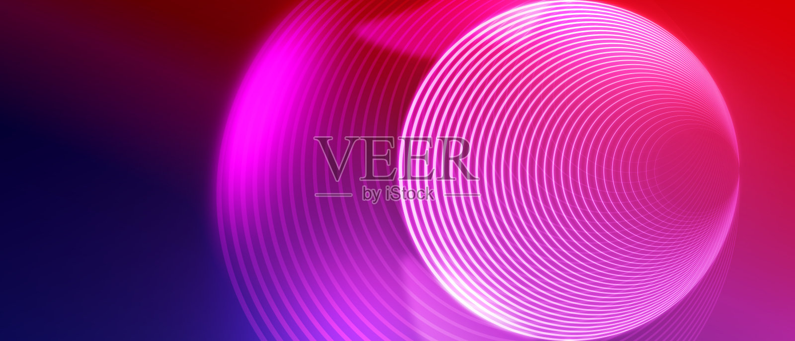 抽象的粉红色和紫色背景元素在黑暗的背景插画图片素材