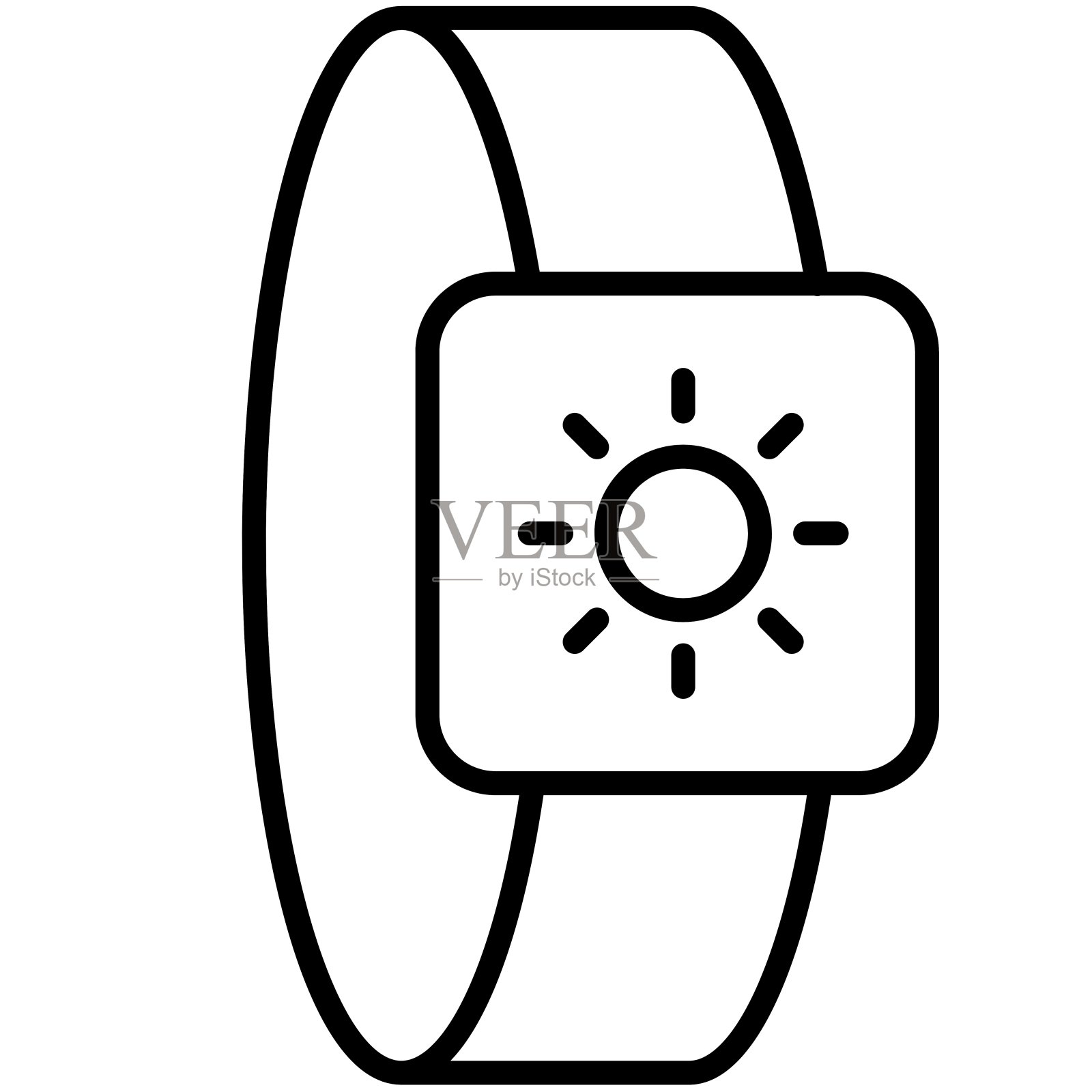 天气预报大纲图标包插画图片素材