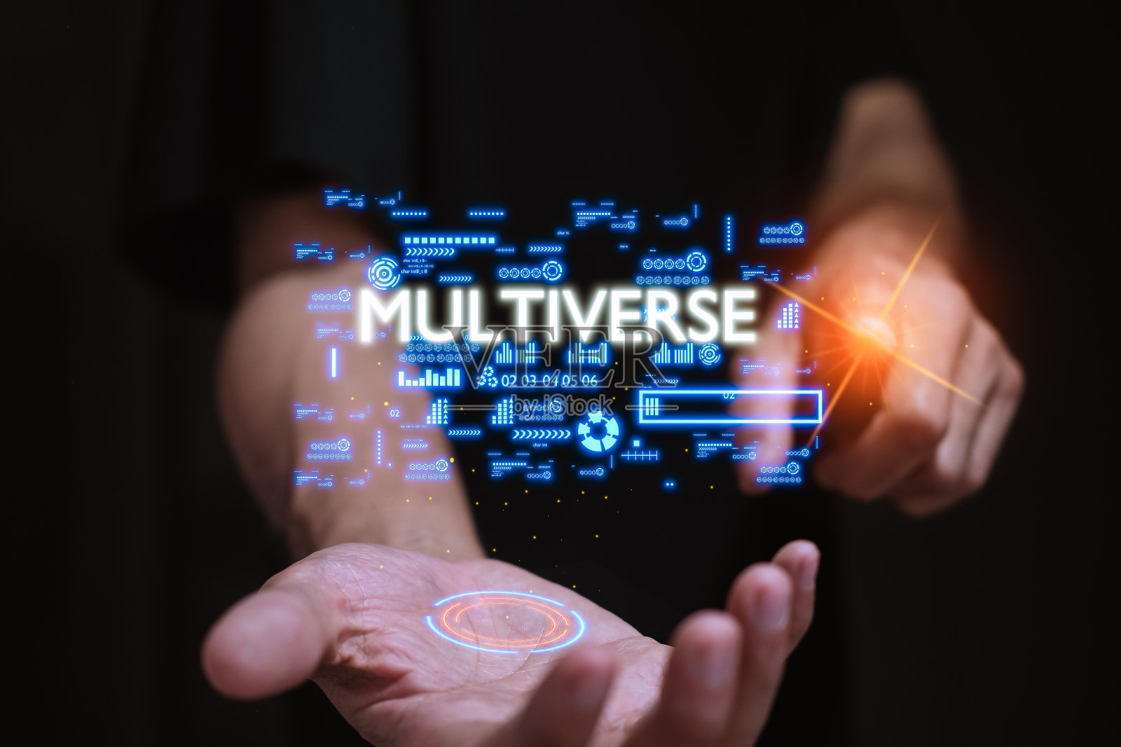 用户界面程序员AR计算检查员VR屏幕界面应用程序手控制屏幕虚拟现实控制新技术服务程序员编程ai聊天机器人web AR在线照片摄影图片