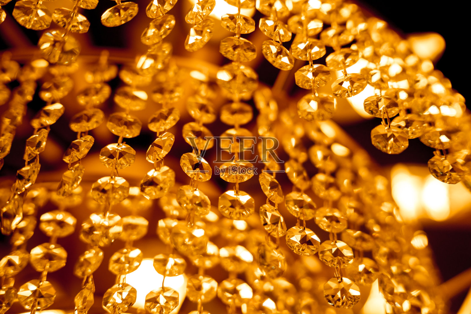 大型商店陈列室的装饰灯背景照片摄影图片