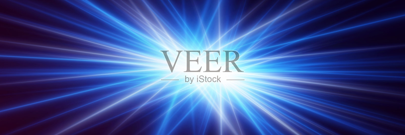 闪光灯效果与特殊镜头。闪烁的光线和眩光的特殊效果。插画图片素材