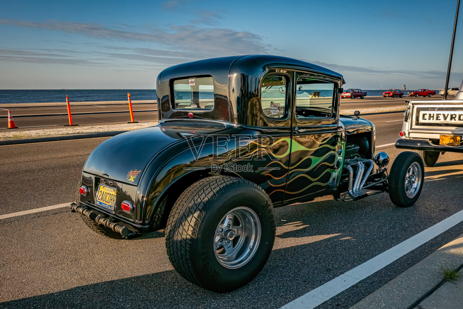 定制1930年福特A型5窗口热杆照片摄影图片