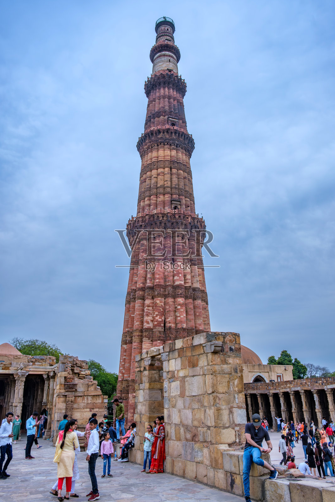 Qutub Minar印度德里照片摄影图片