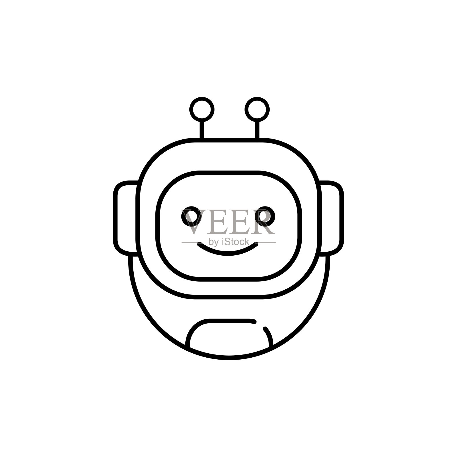 机器人技术矢量插图图标设计插画图片素材