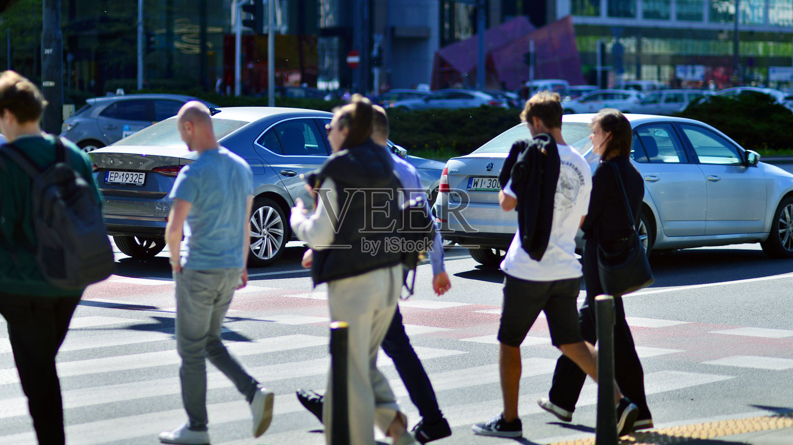 欧罗巴大城市的生活方式。照片摄影图片