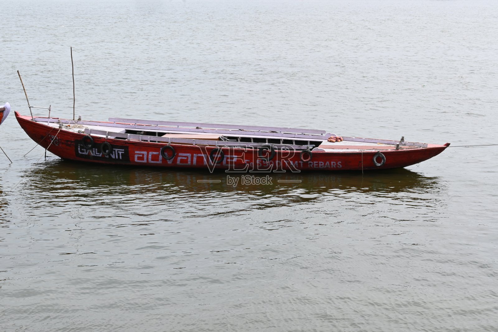 恒河瓦拉纳西，北方邦，印度。照片摄影图片