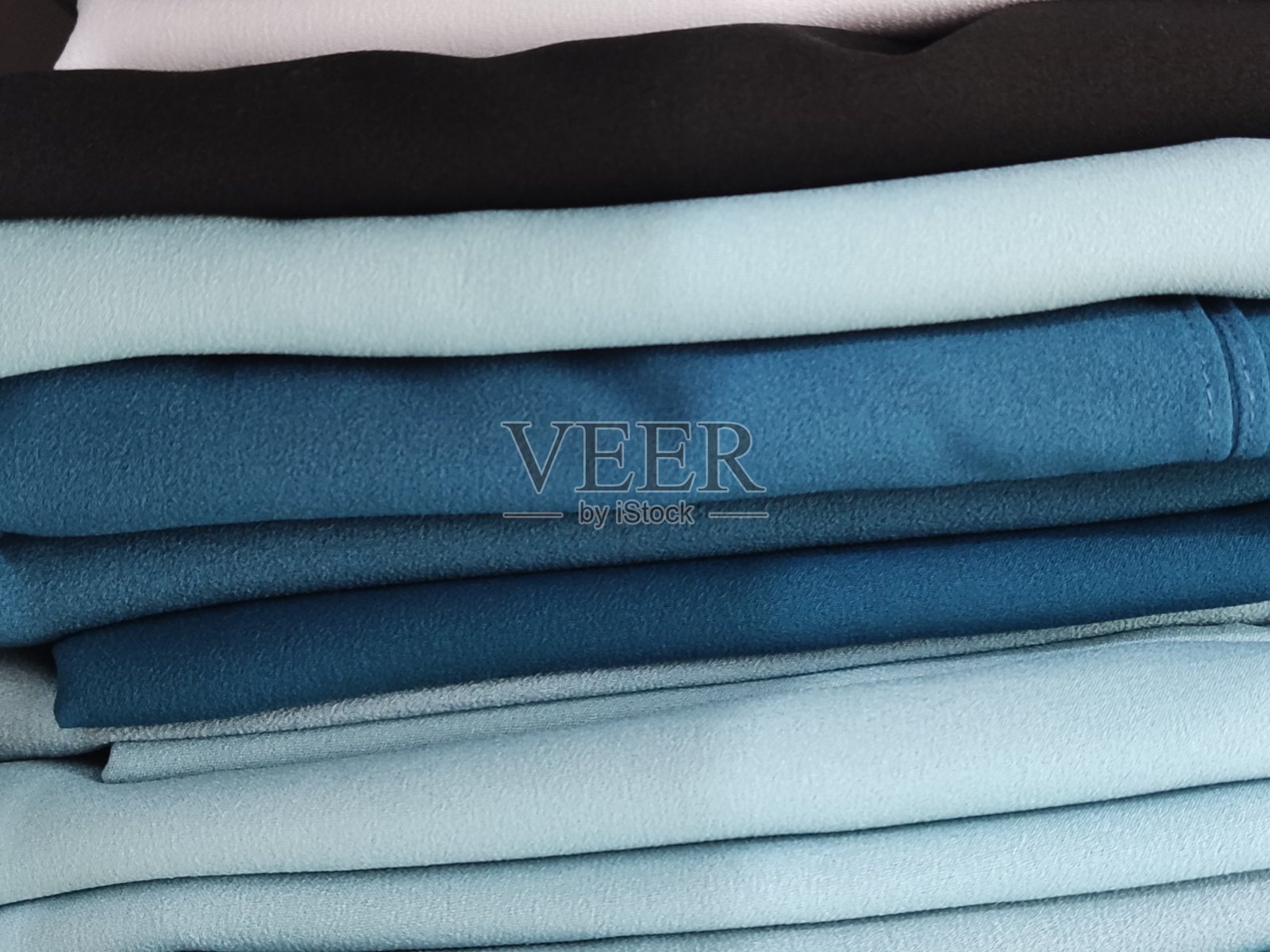 各种颜色的织物照片摄影图片