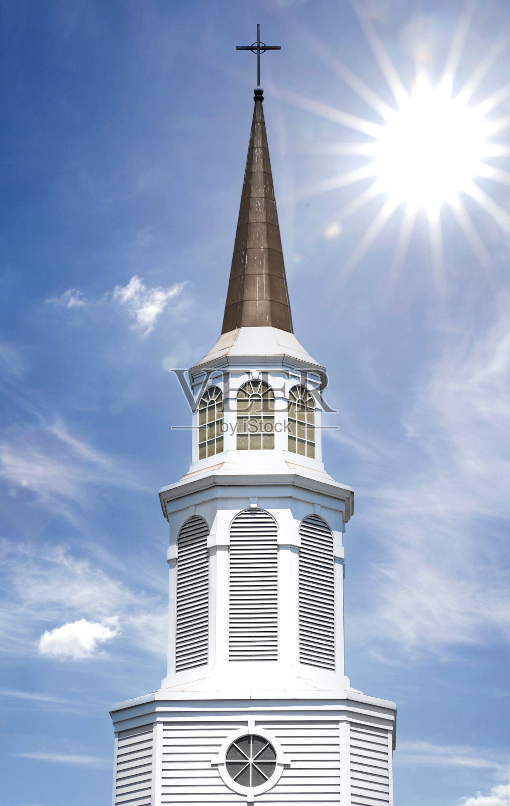 教堂的尖塔照片摄影图片