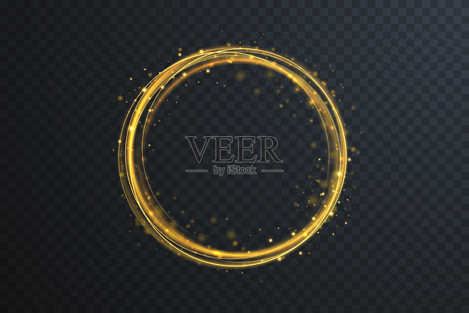 光旋转。曲线光效果的光线。明亮的圆。轻型基座，讲台，平台，桌子。向量PNG。矢量图插画图片素材