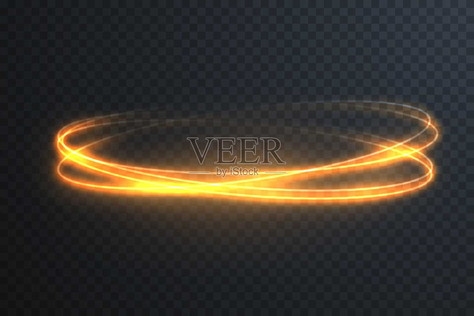 光旋转。曲线光效果的光线。明亮的圆。轻型基座，讲台，平台，桌子。向量PNG。矢量图插画图片素材