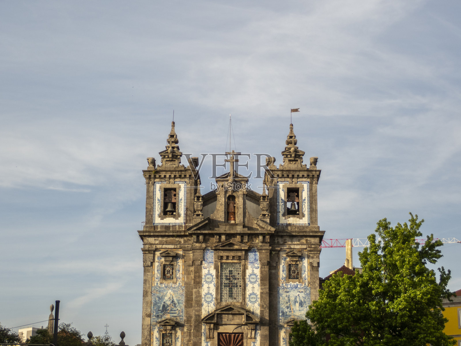 圣伊尔德丰索教堂，波尔图，葡萄牙照片摄影图片