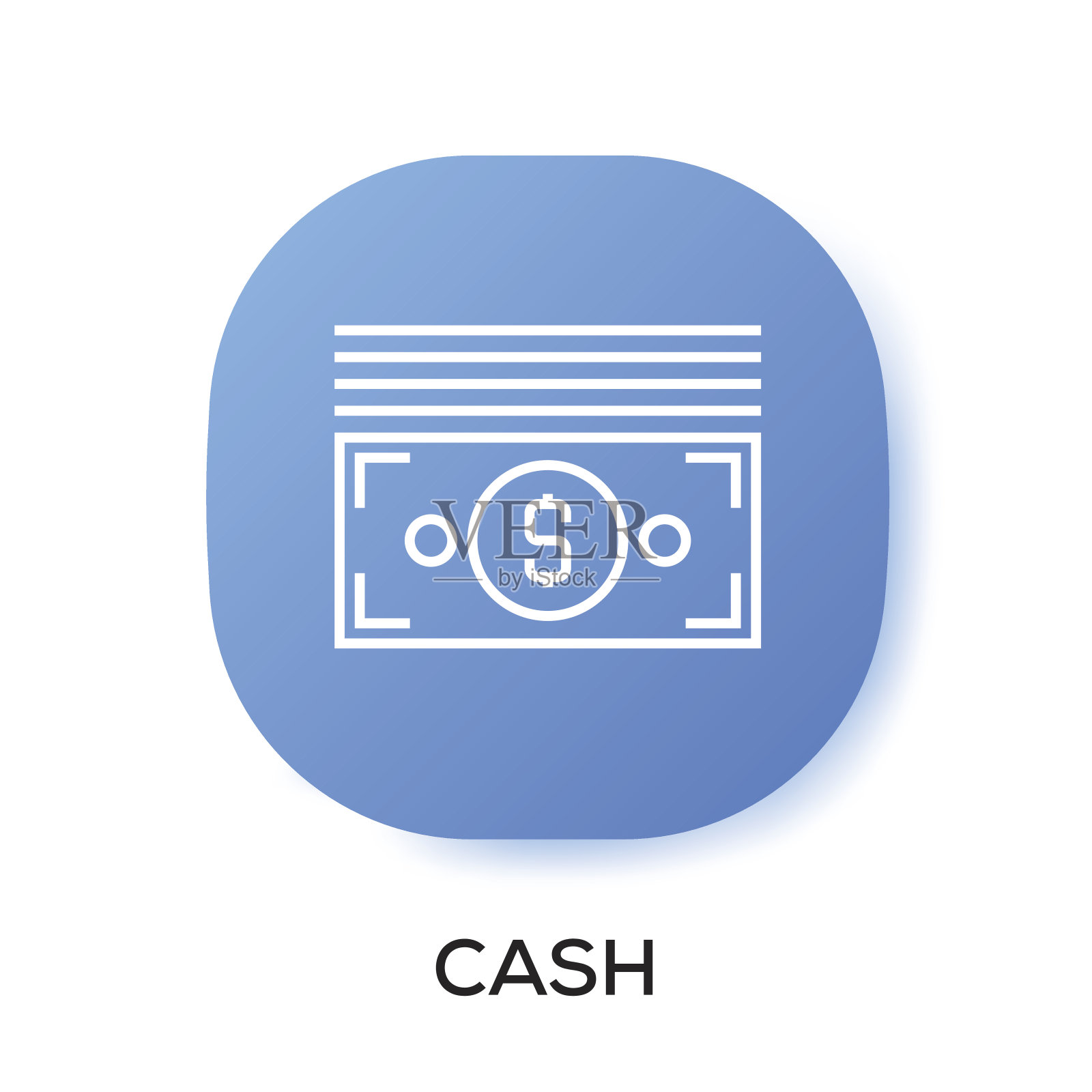 现金应用图标插画图片素材