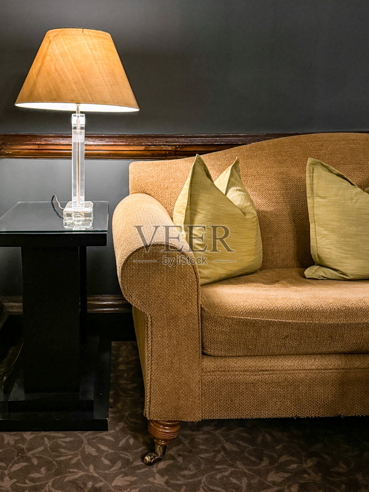 牛津郡一家酒店的优雅沙发照片摄影图片