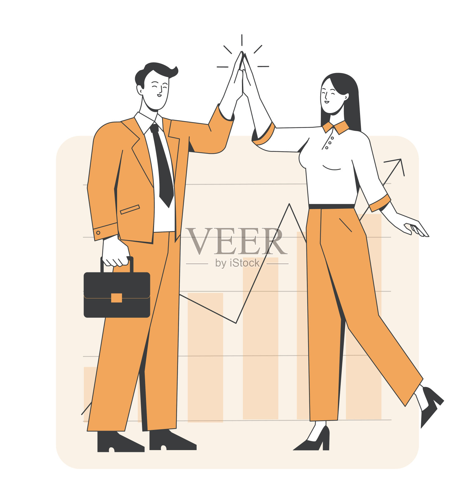 业务活动场景矢量图插画图片素材