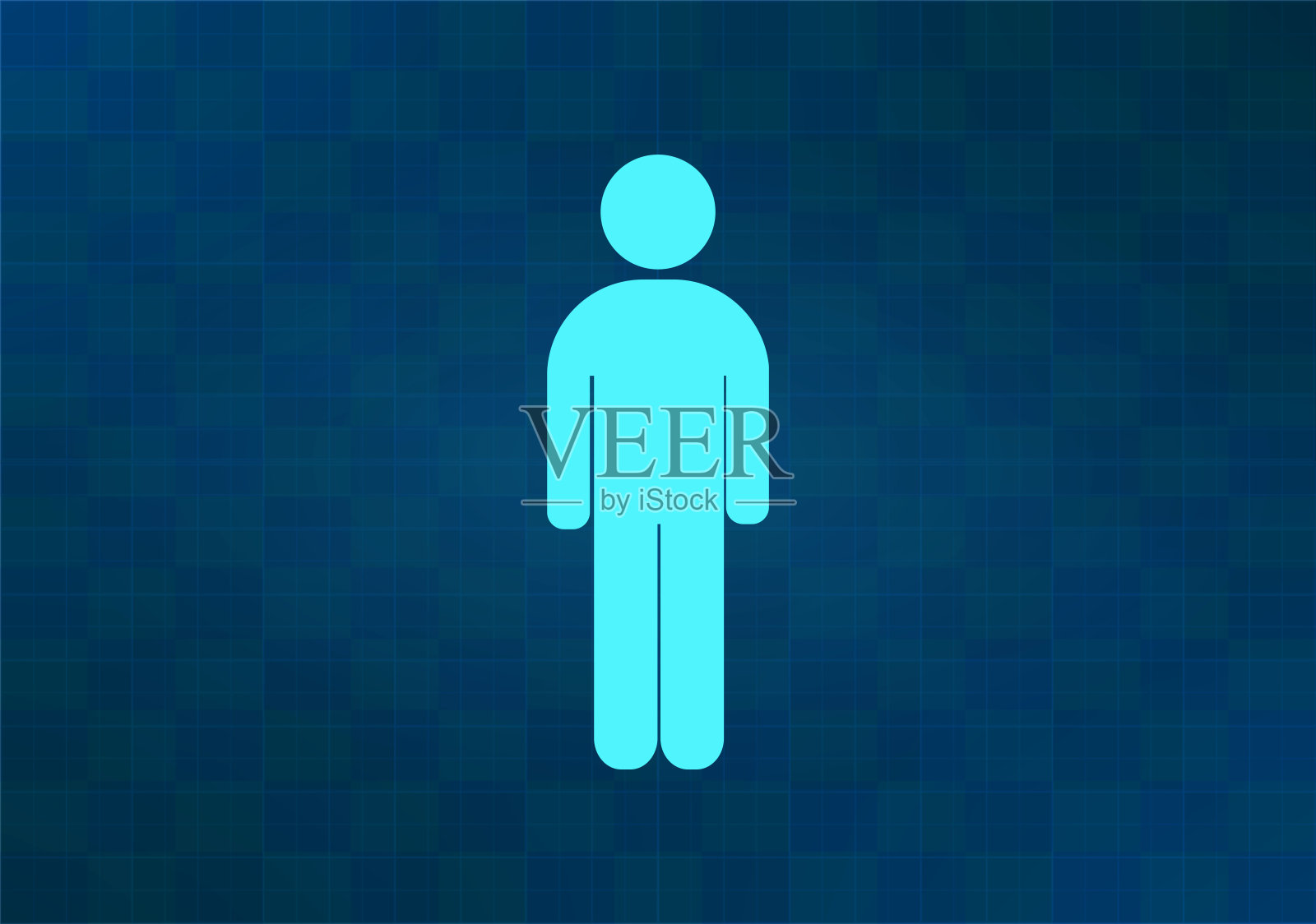 蓝色背景矢量插图插画图片素材