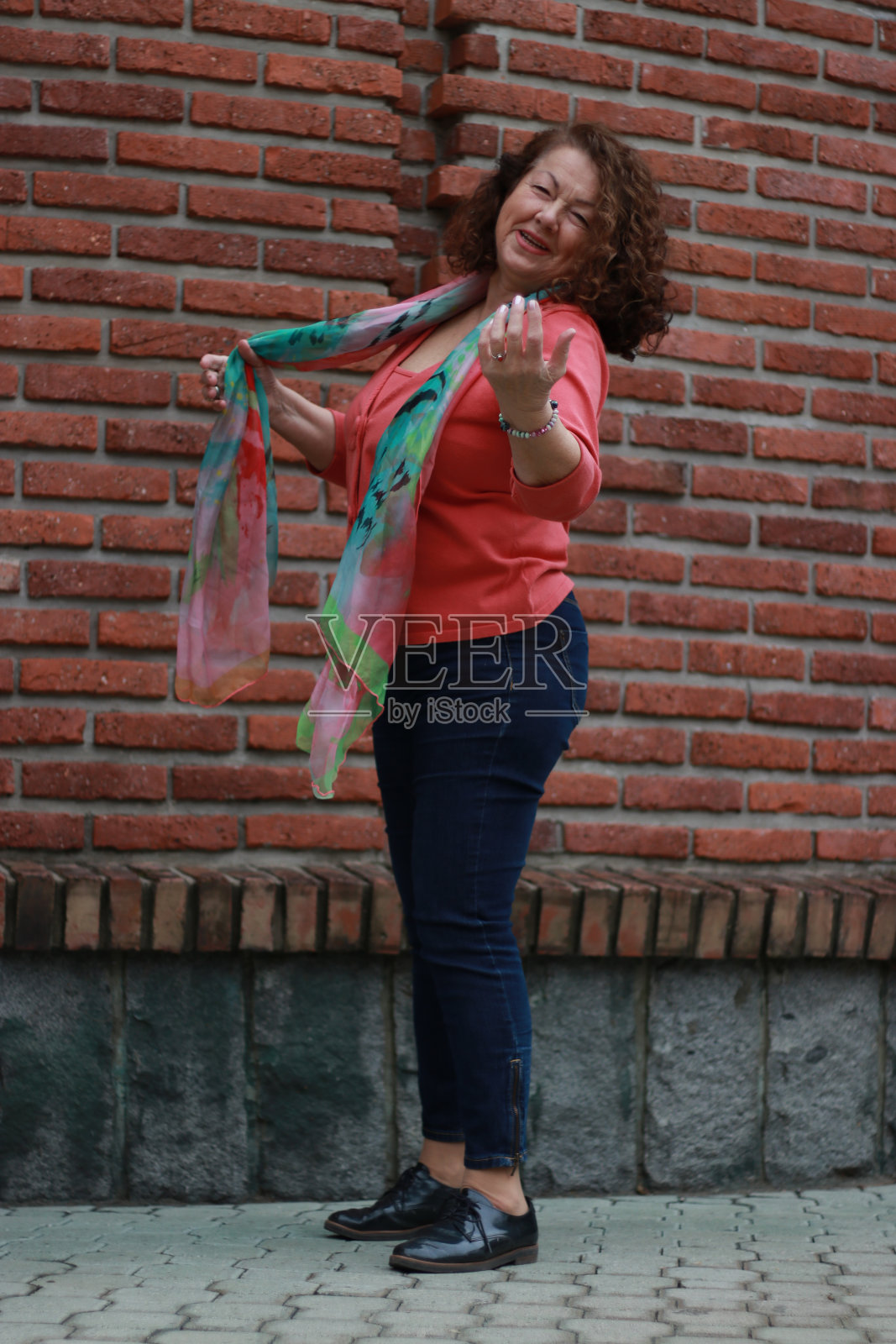 美丽女士的肖像照片摄影图片